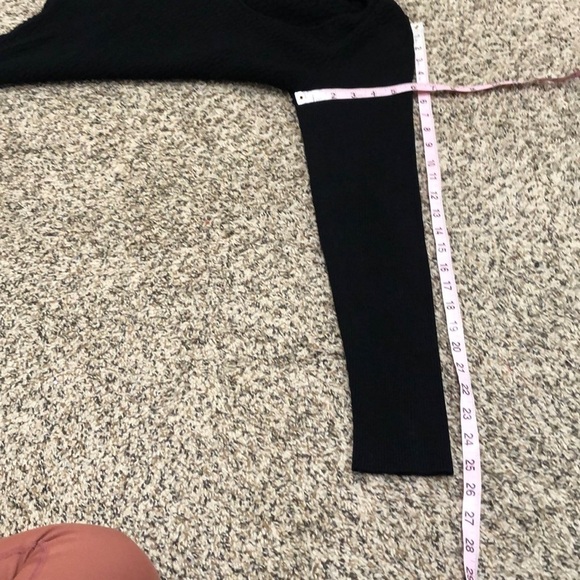 Milly Sweater Size XL Black Cutout Turtleneck Textured Knit Pullover - Picture 9 of 10